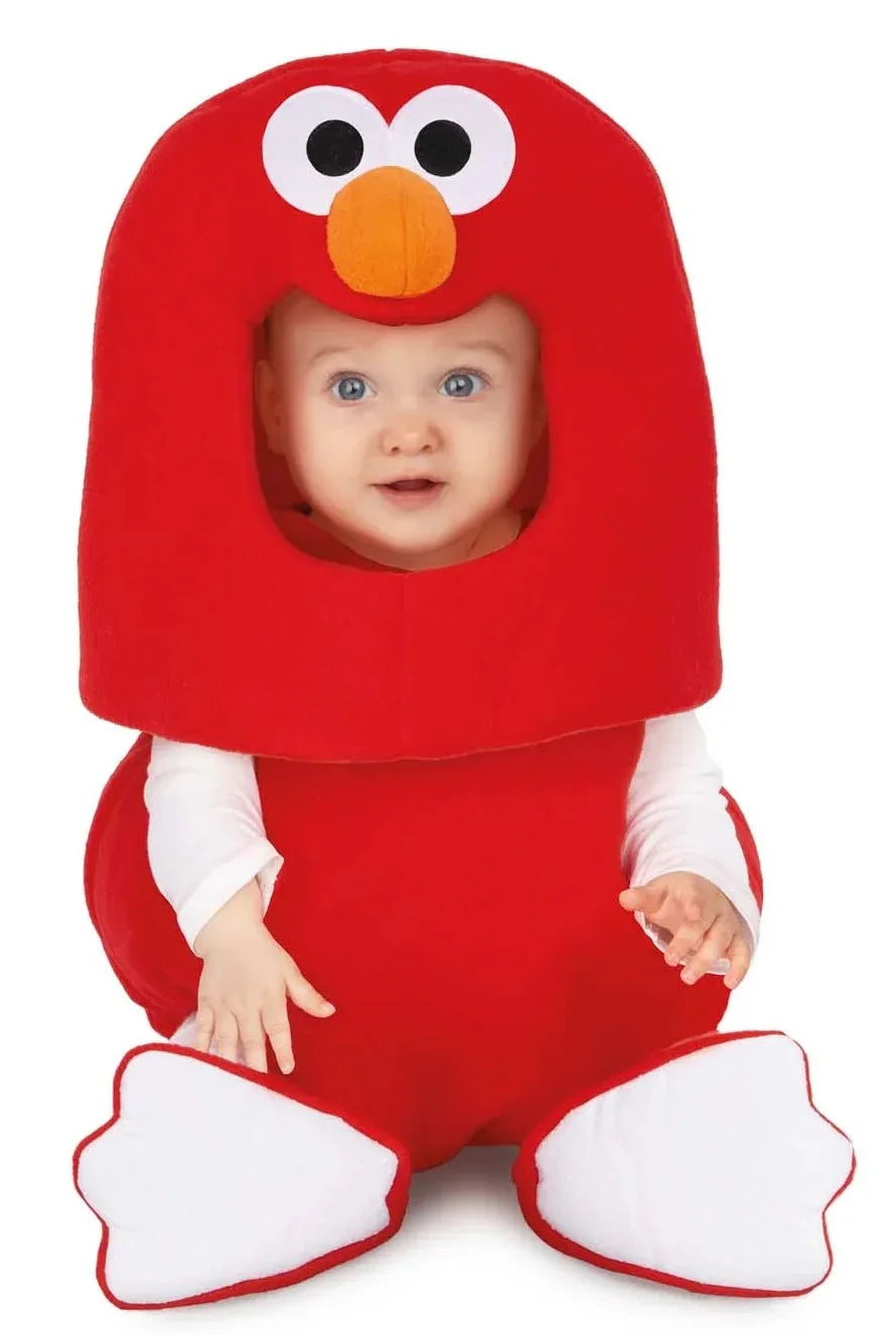 Disfraz de Elmo Divertido Barrio Sésamo para Bebé Elmo Viving
