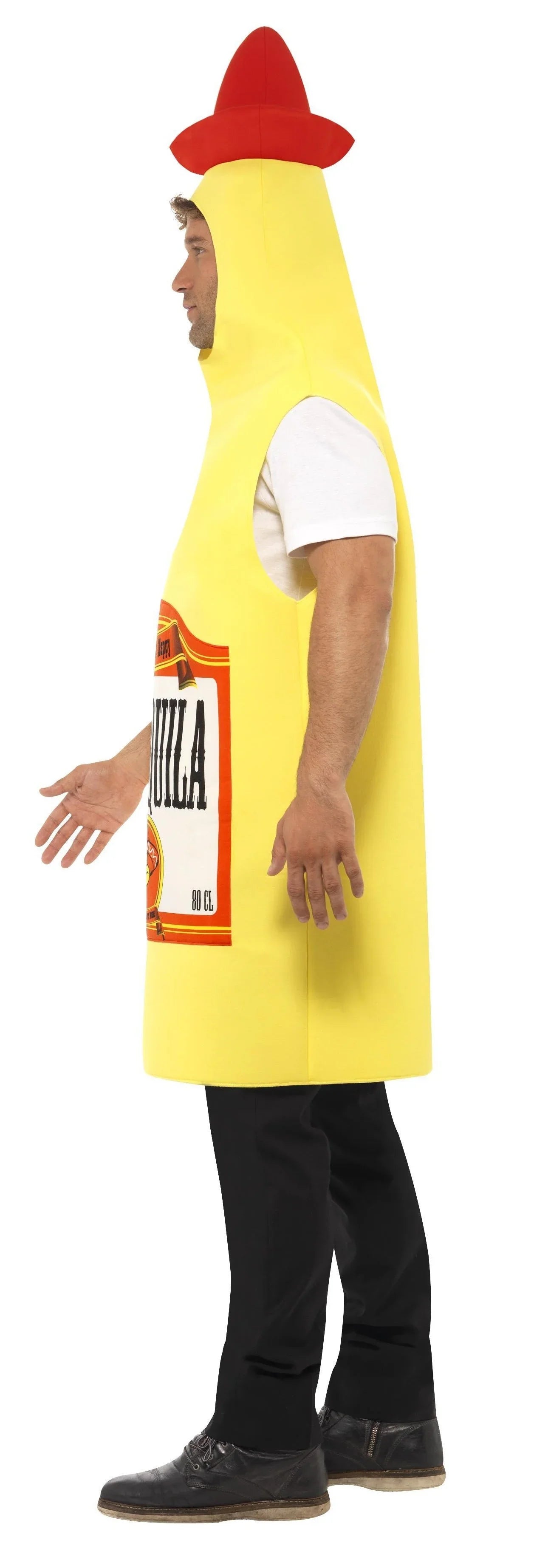 Disfraz de Botella de Tequila Mexicano para Adulto Bebida y Comida Smiffys