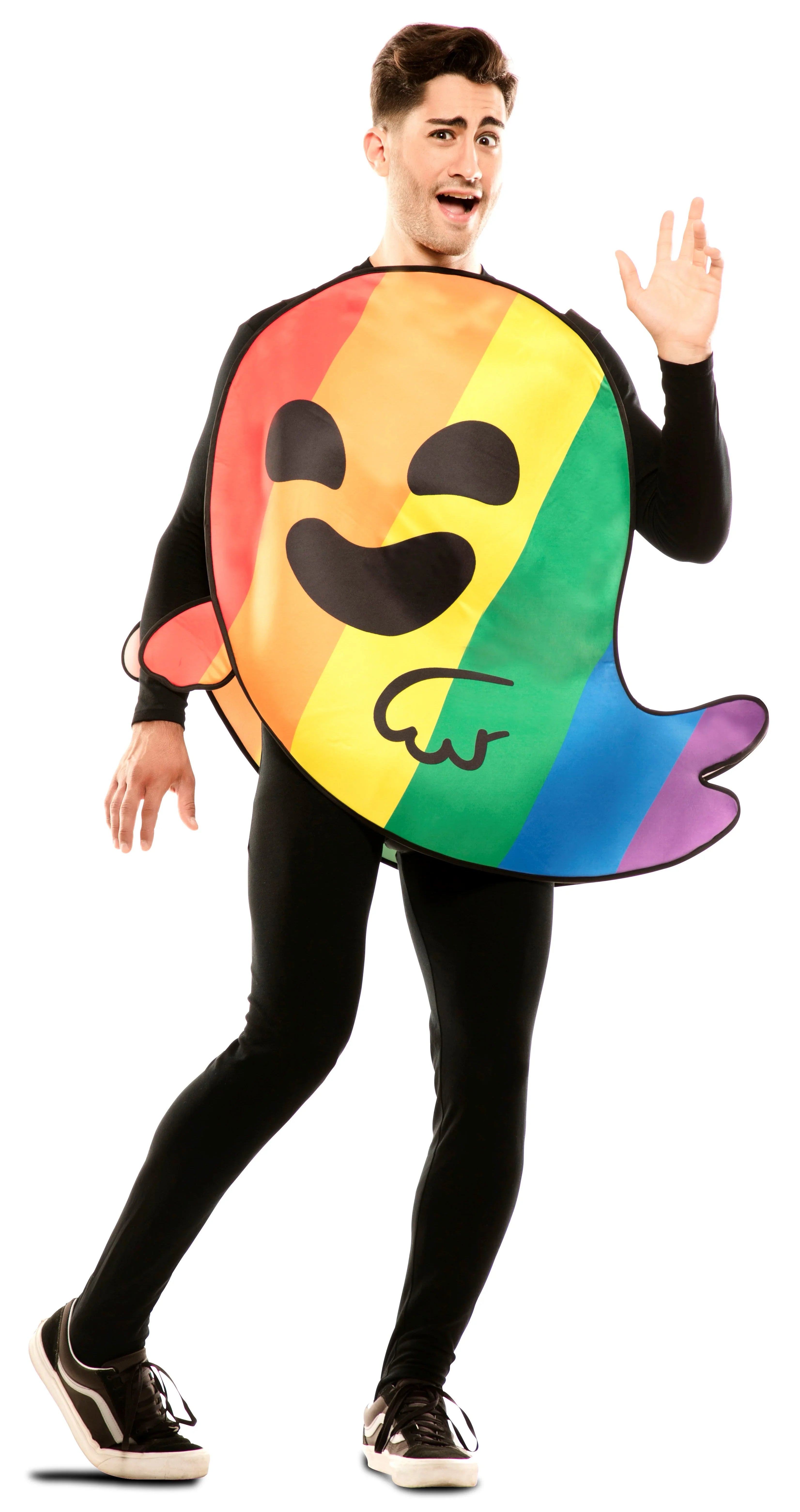 Disfraz de Gaysper Fantasma Arcoíris para Adulto Orgullo Gay EuroCarnavales