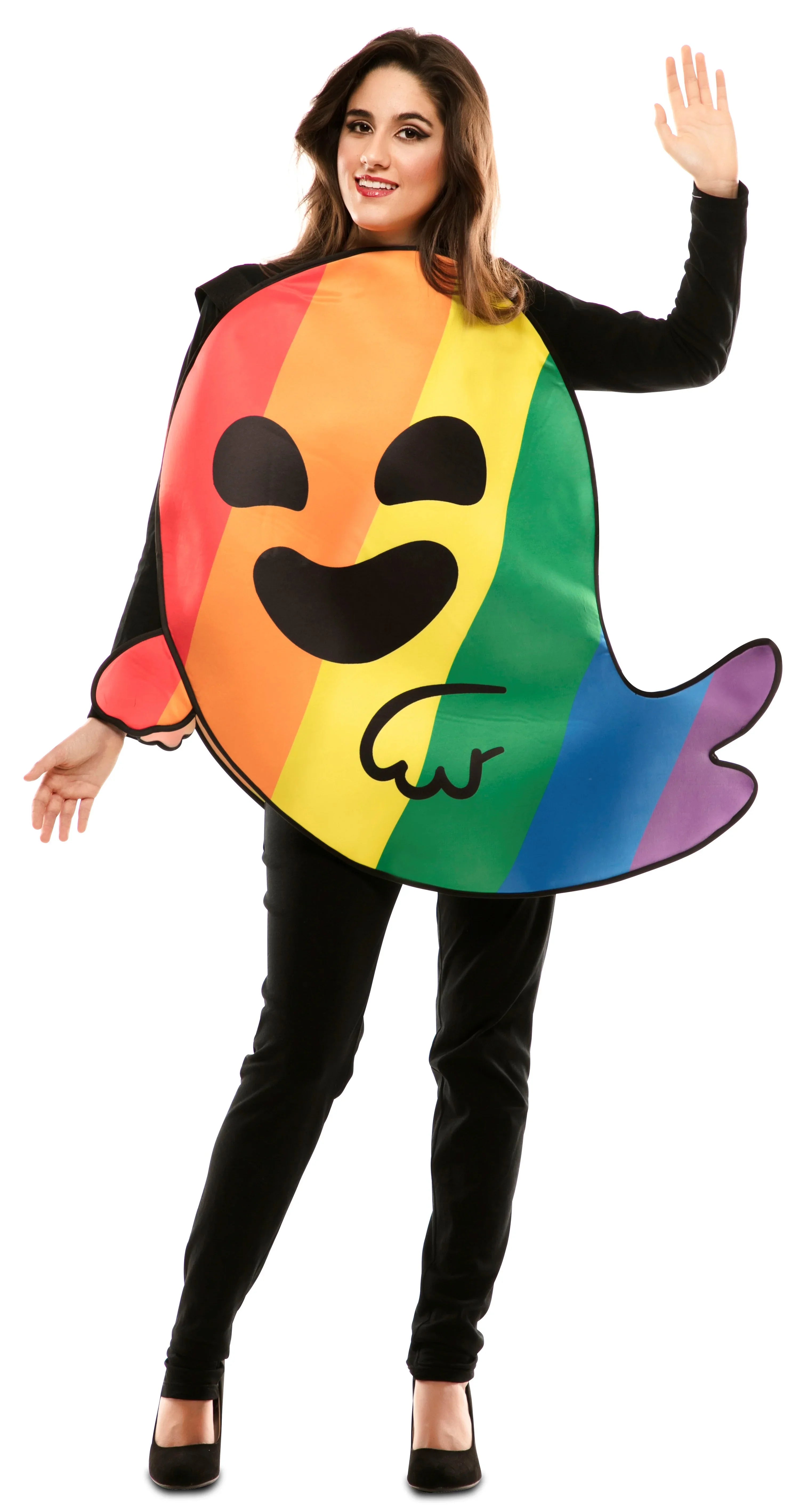 Disfraz de Gaysper Fantasma Arcoíris para Adulto Orgullo Gay EuroCarnavales