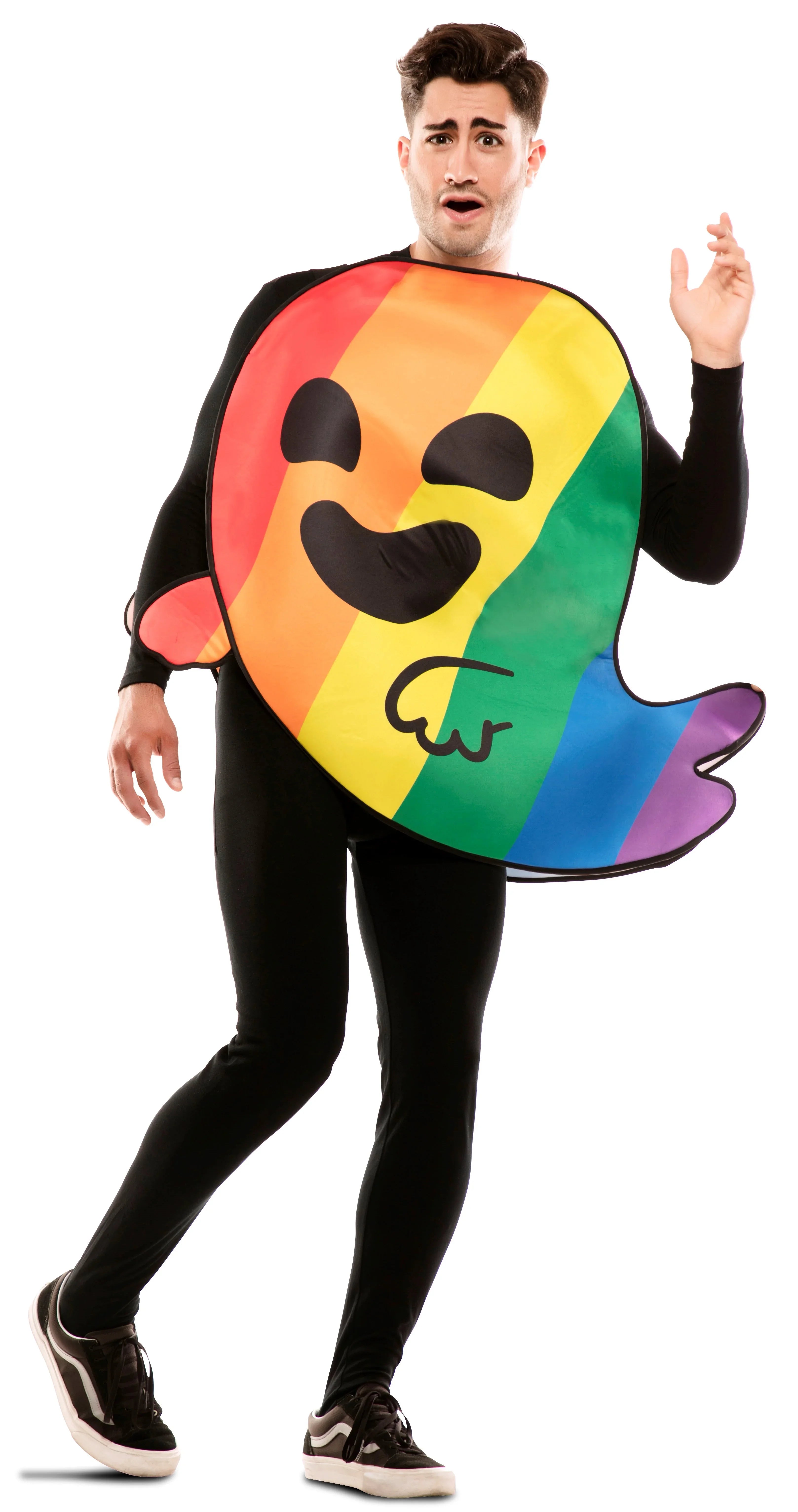 Disfraz de Gaysper Fantasma Arcoíris para Adulto Orgullo Gay EuroCarnavales