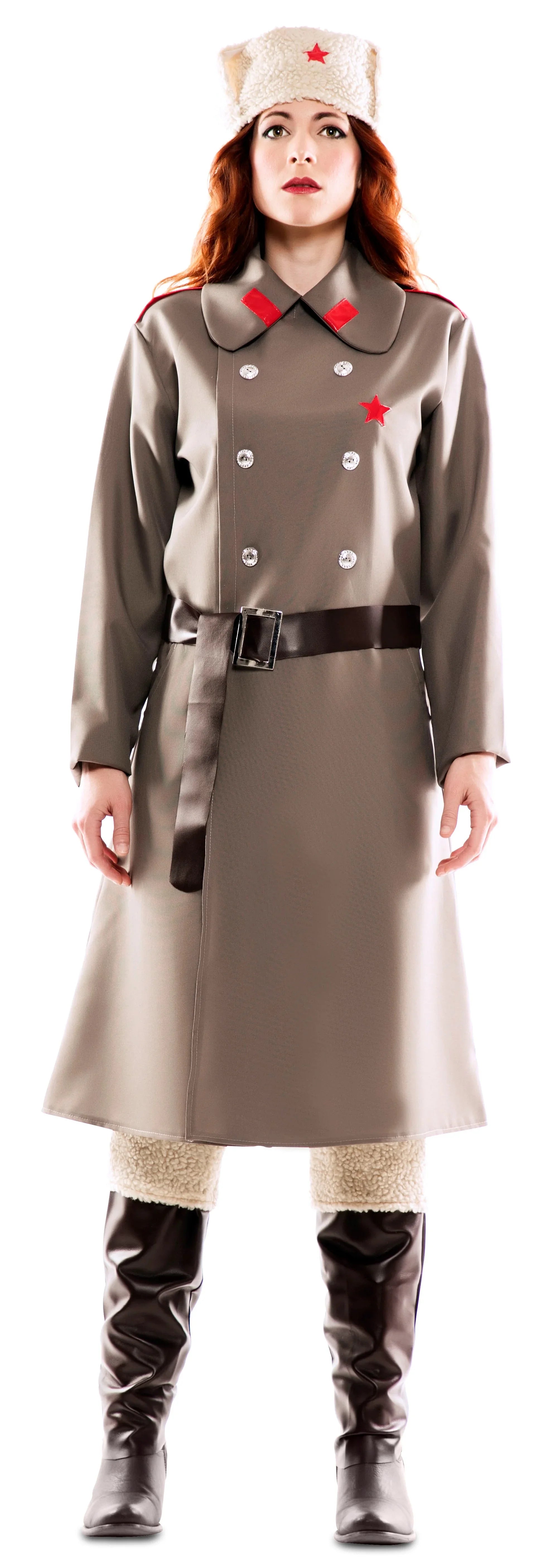 Disfraz de Militar Rusa Bolchevique para Mujer Rusos EuroCarnavales