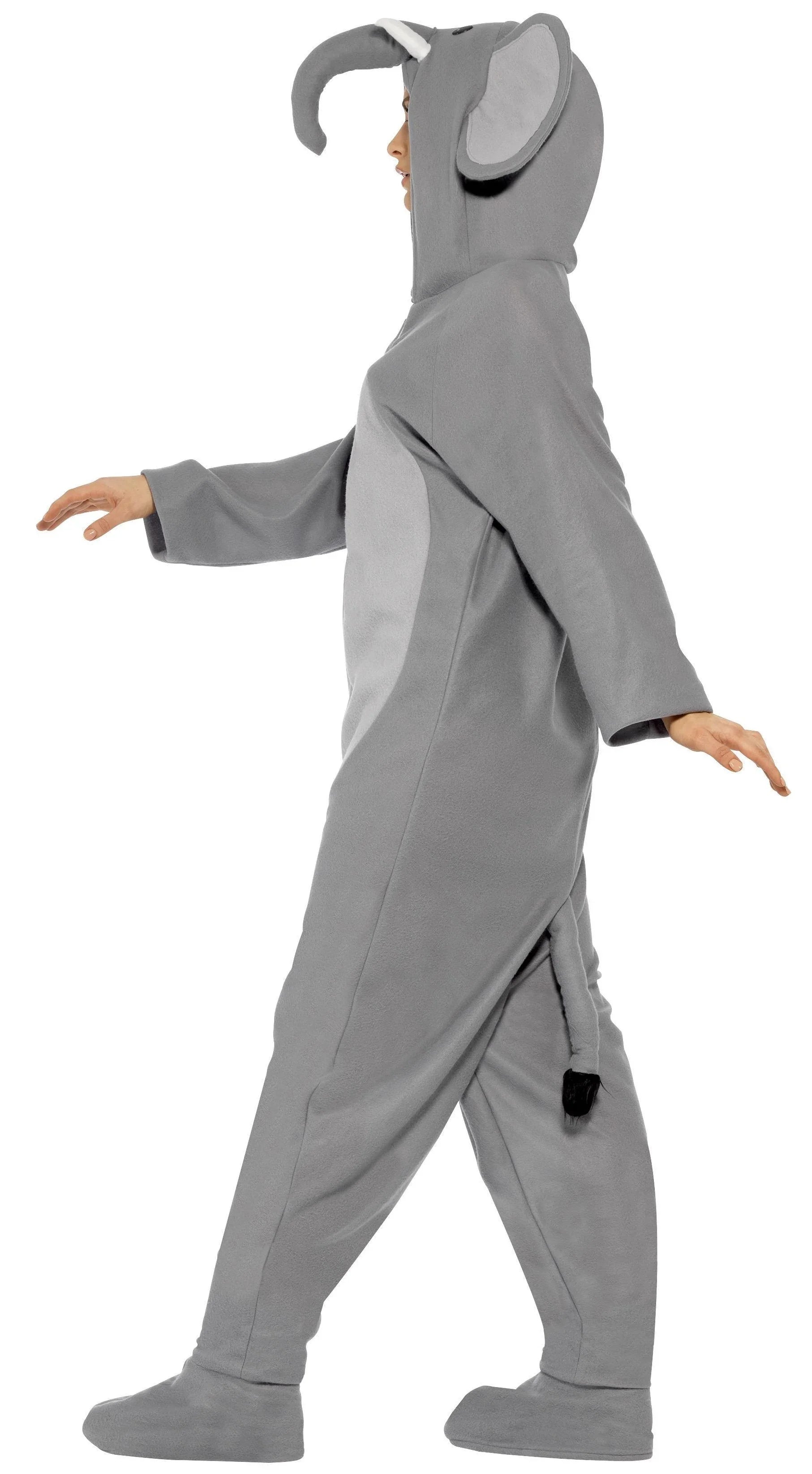 Disfraz de Elefante Gris para Adulto Elefante Smiffys