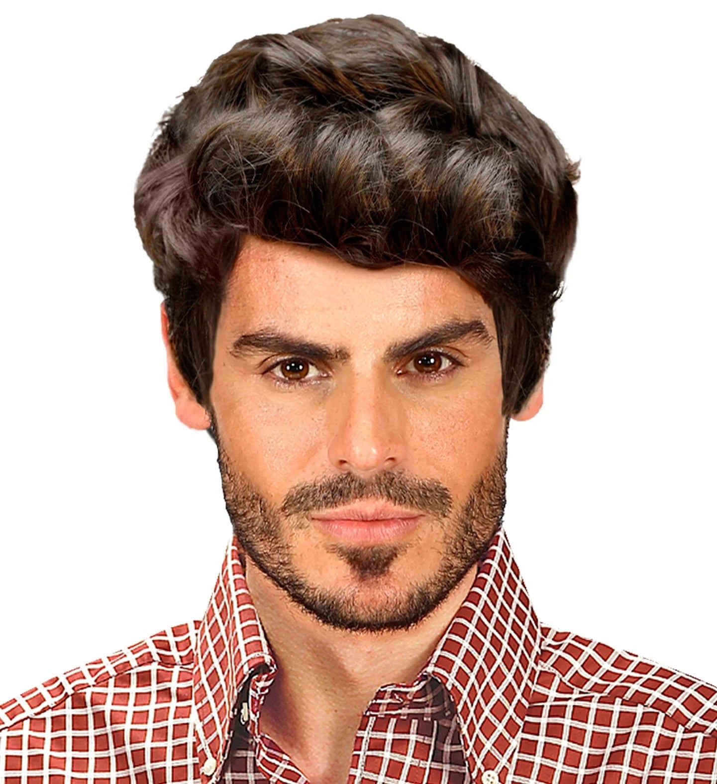 Peluca castaña para Hombre Pelucas Widmann