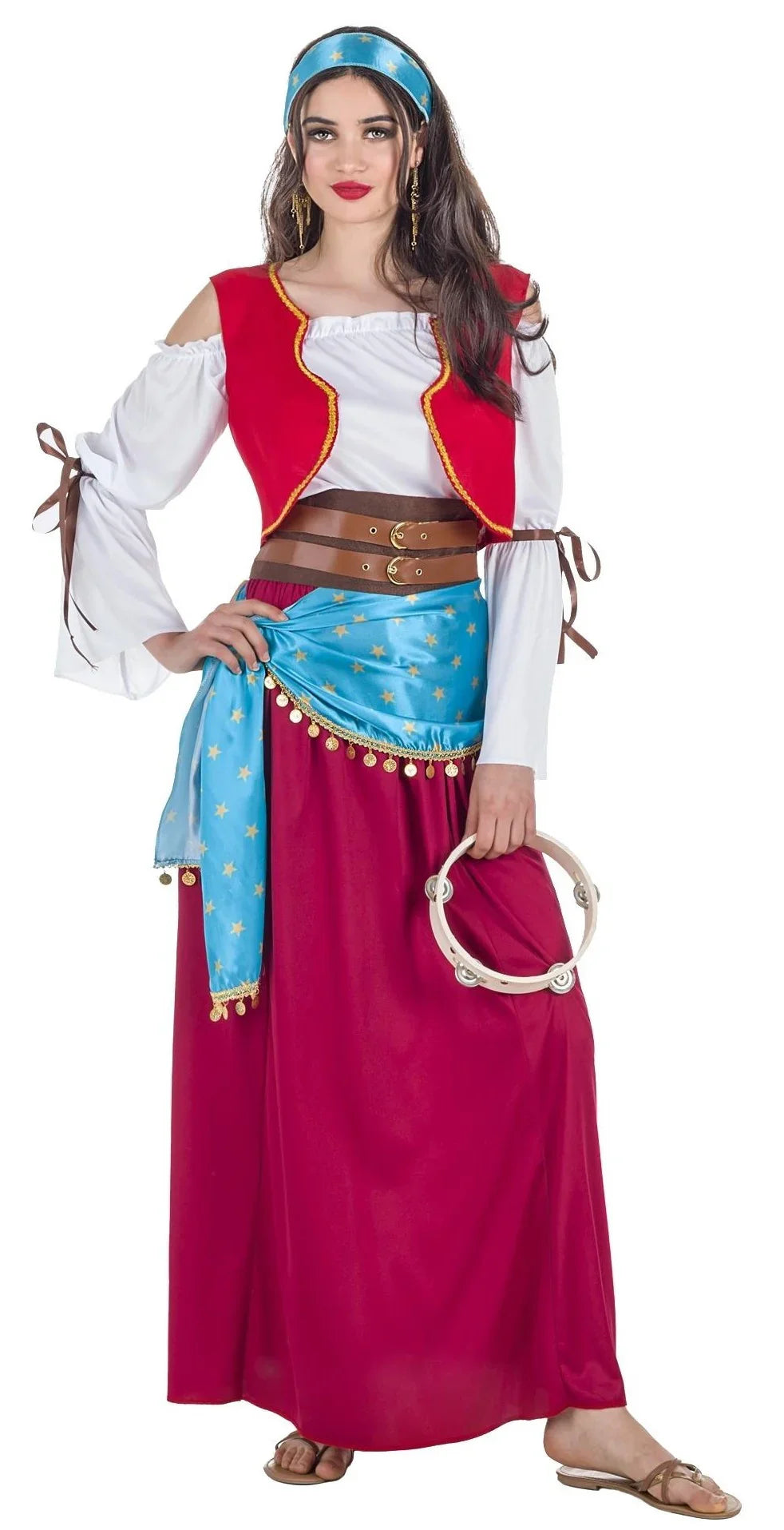 Disfraz de Bailarina Gitana para Mujer Gitanas Kimokawaii