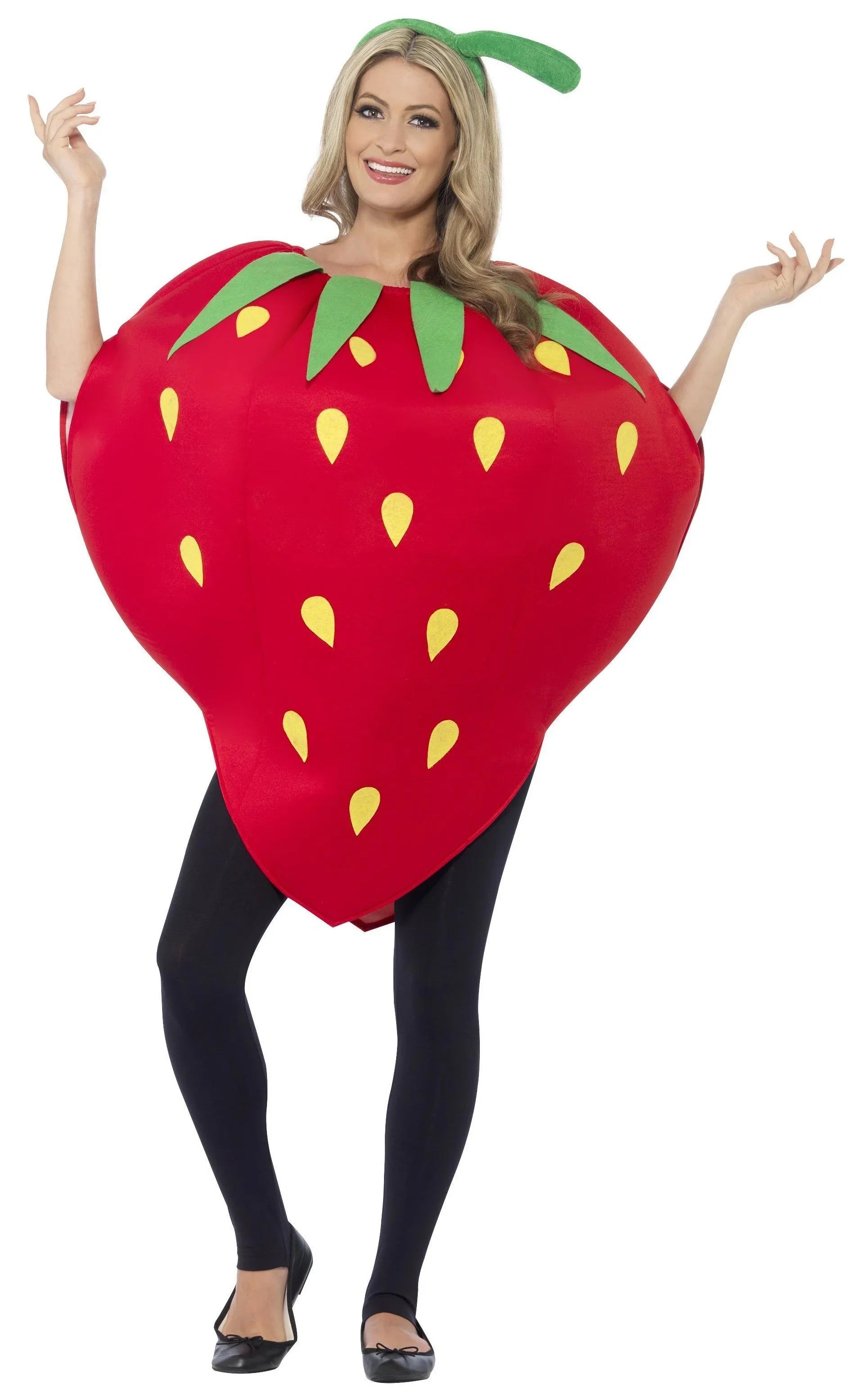 Disfraz de Fresa Sabrosa para Adulto Fresa Smiffys