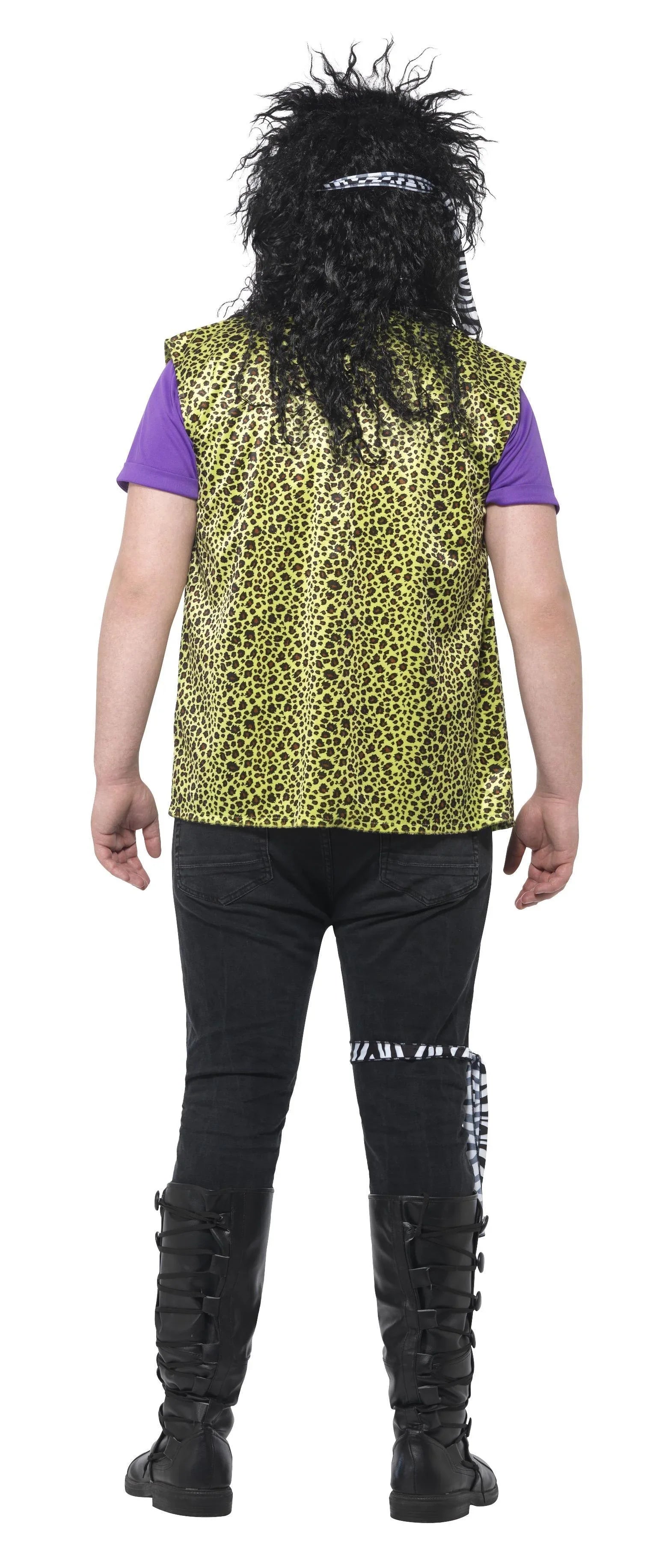 Disfraz de Estrella de Rock Años 80 para Hombre Cantantes y Músicos Smiffys