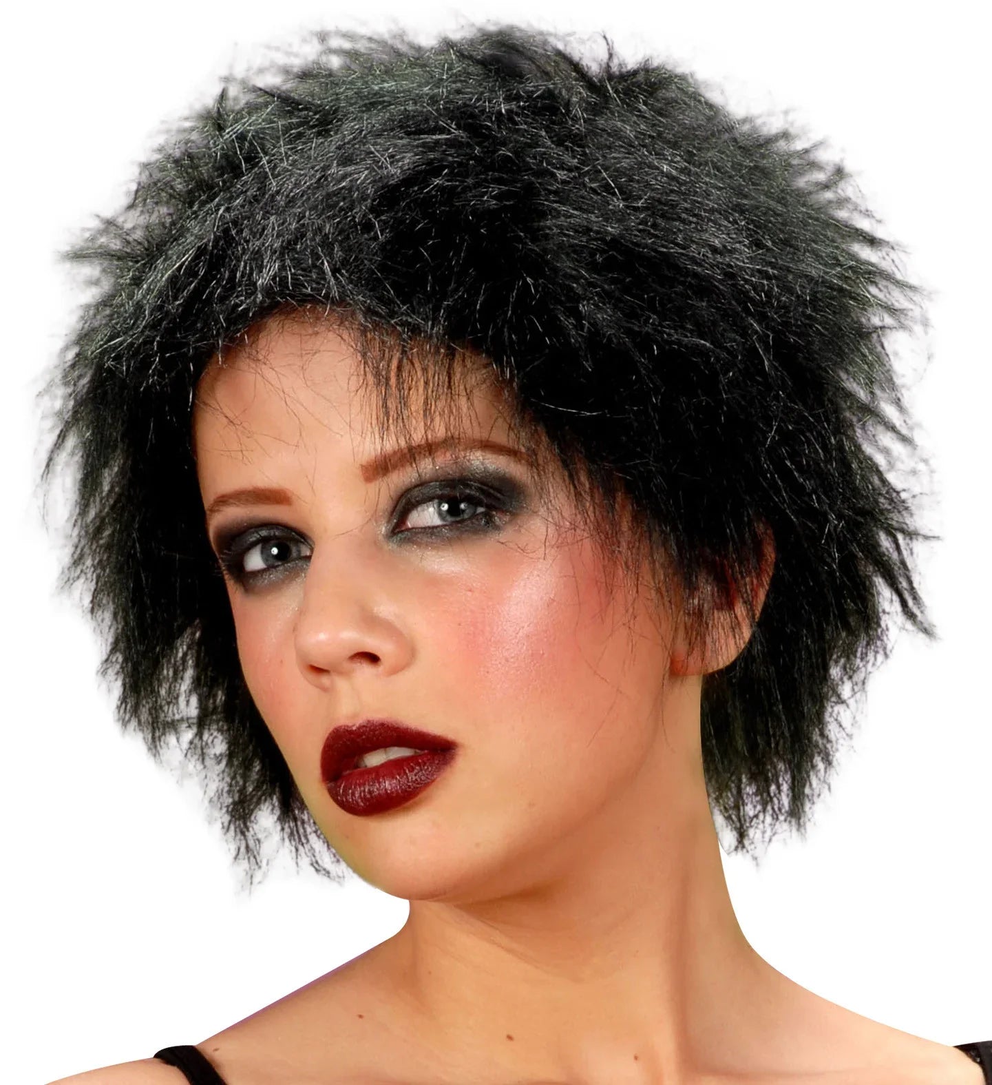 Peluca Morena Corta de Peluche COMPLEMENTOS Widmann