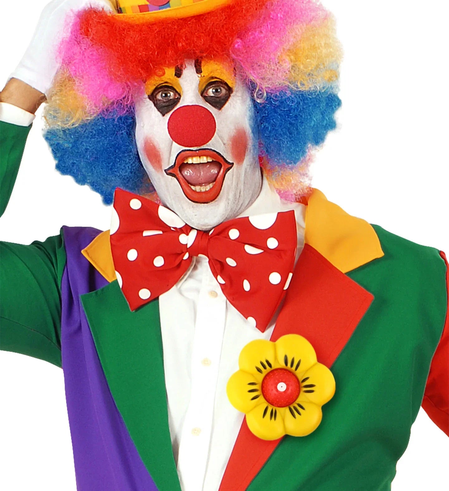 Flor de Agua Amarilla para Payaso COMPLEMENTOS Widmann