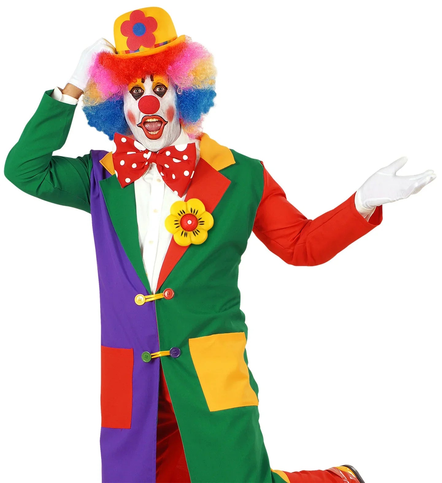 Flor de Agua Amarilla para Payaso COMPLEMENTOS Widmann