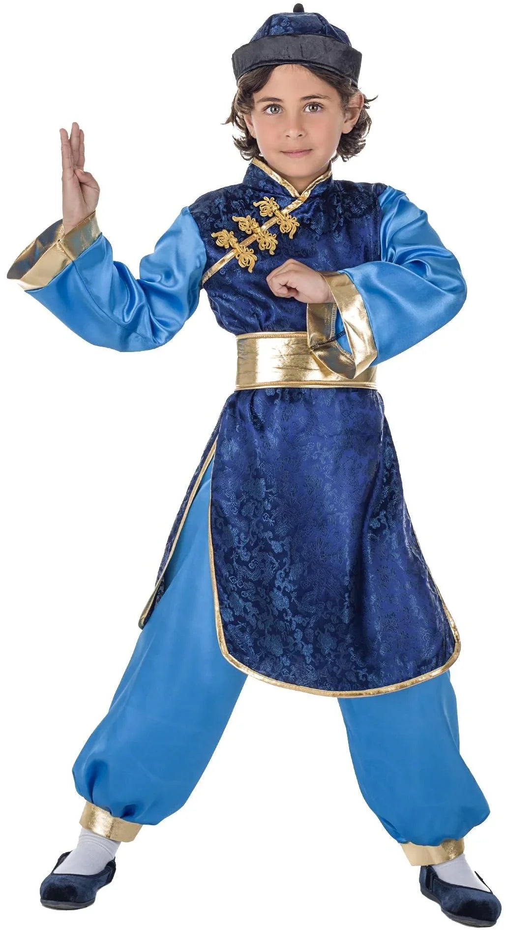 Disfraz de Guerrero Chino para Niño Chinos Kimokawaii