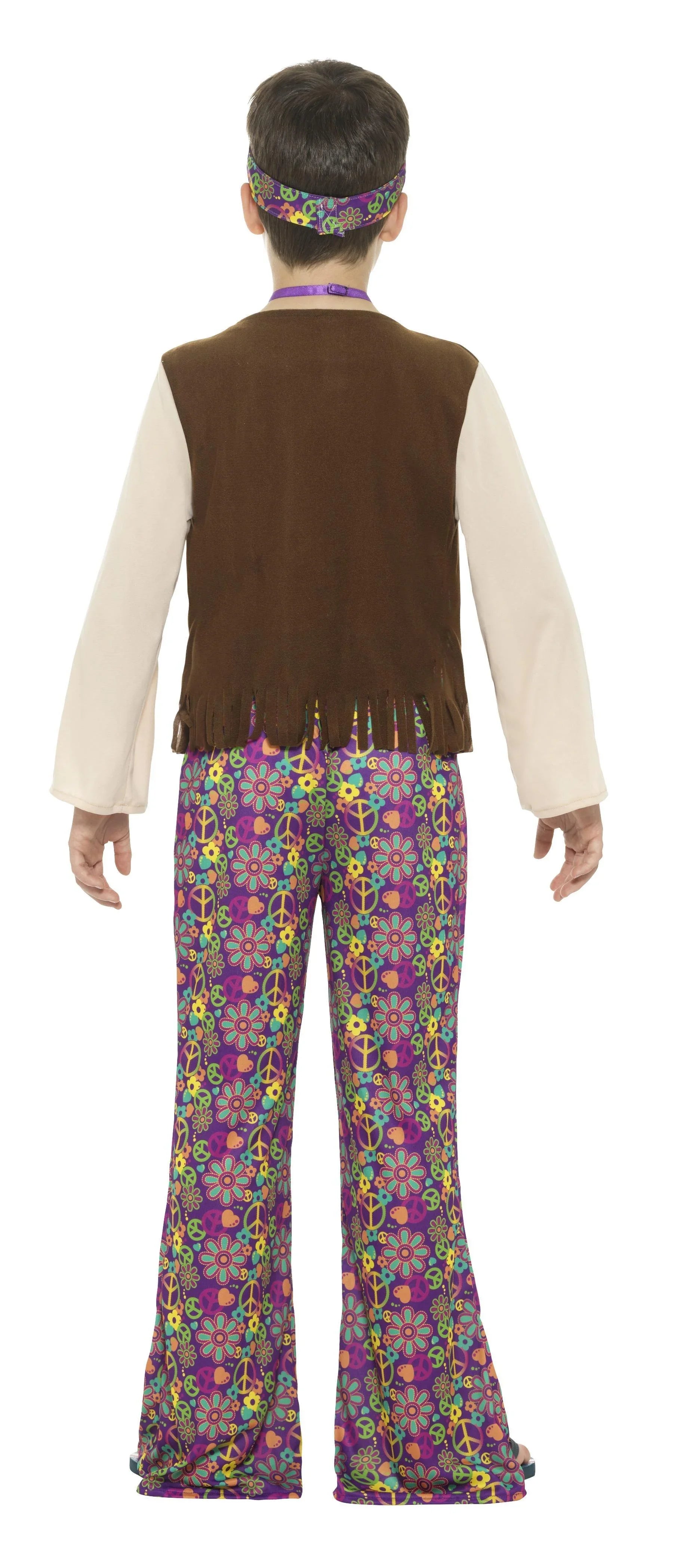 Disfraz de Hippie Pacifista para NIño Hippies Infantiles Smiffys