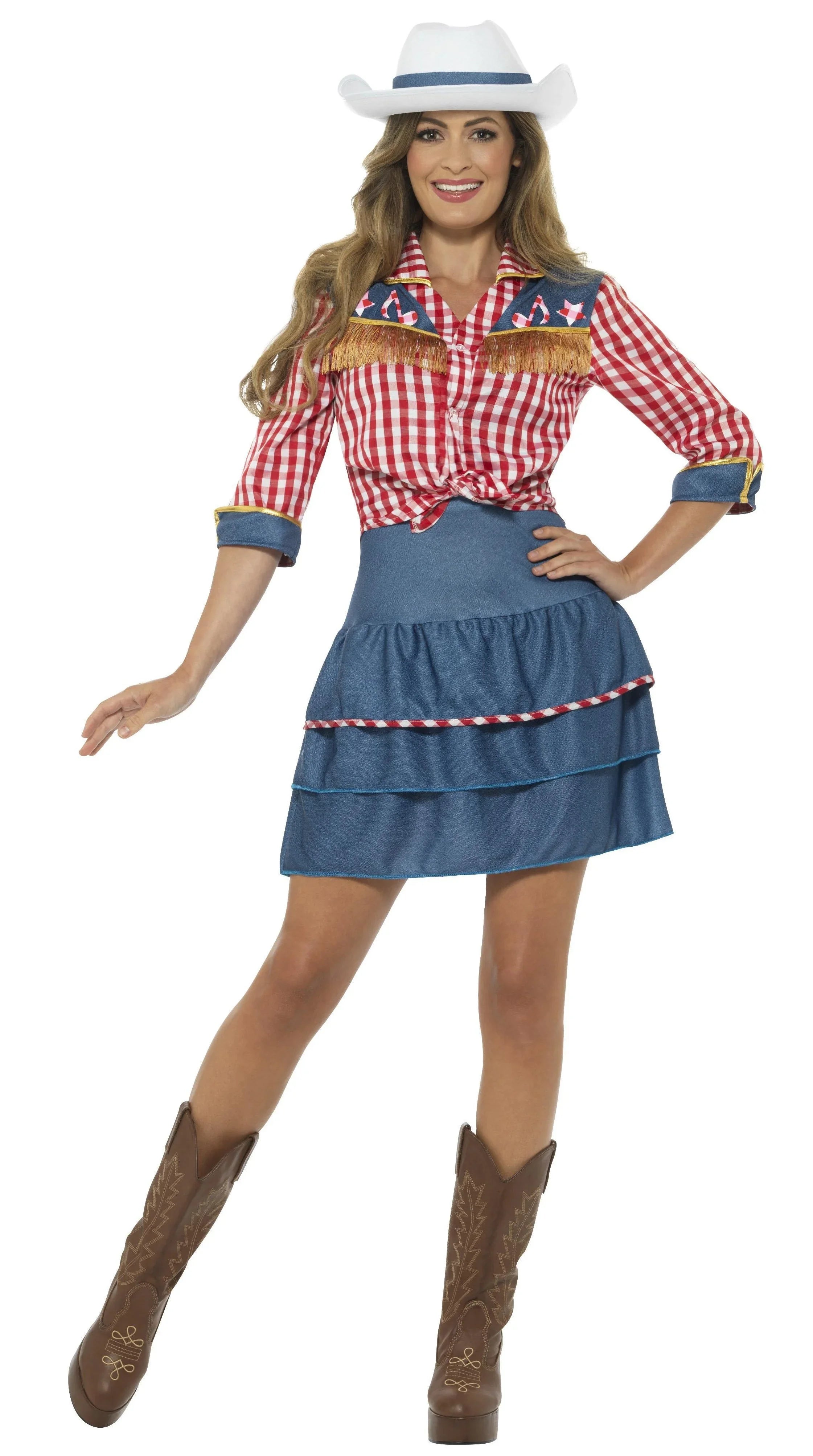 Disfraz de Vaquera de Rodeo para Mujer Vaquero Smiffys