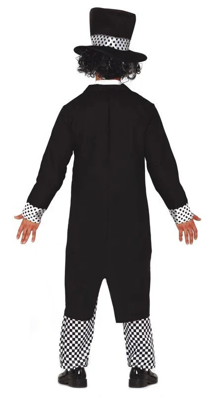 Disfraz de Sombrerero Negro para Adulto Sombrerero Loco Guirca