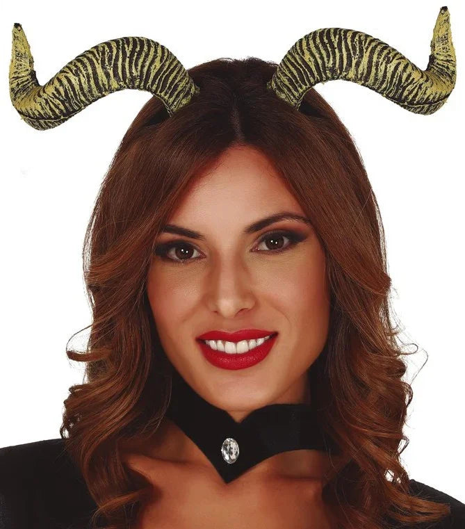 Diadema de Cuernos de Cabra Complementos de Animales Guirca