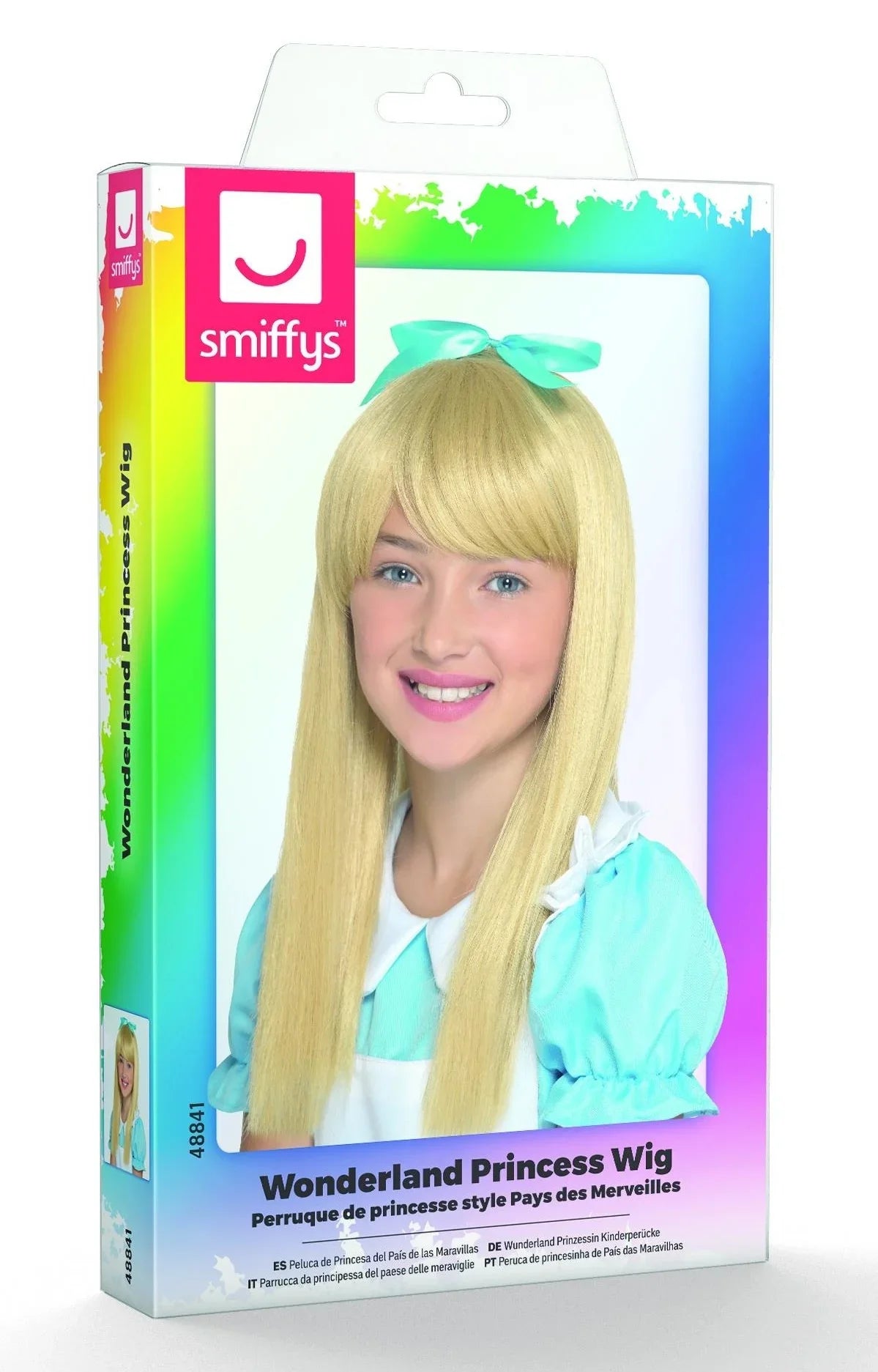 Peluca de Alicia en el País de la Maravillas Infantil Alicia en el País de las Maravillas Smiffys
