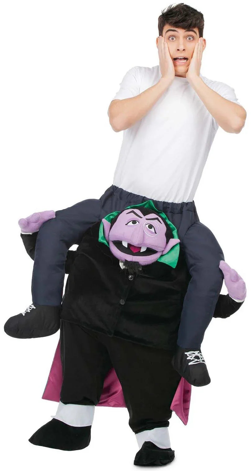 Disfraz de Conde Draco Barrio Sésamo a Hombros para Adulto Barrio Sésamo Viving