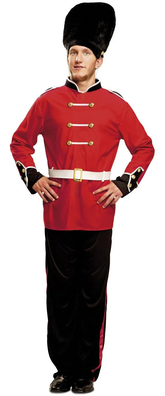 Disfraz de Guardia Inglesa para Hombre Militares y Soldados Viving