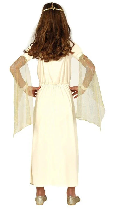 Disfraz de Princesa Griega para Niña Damas Romanas y Griegas Guirca