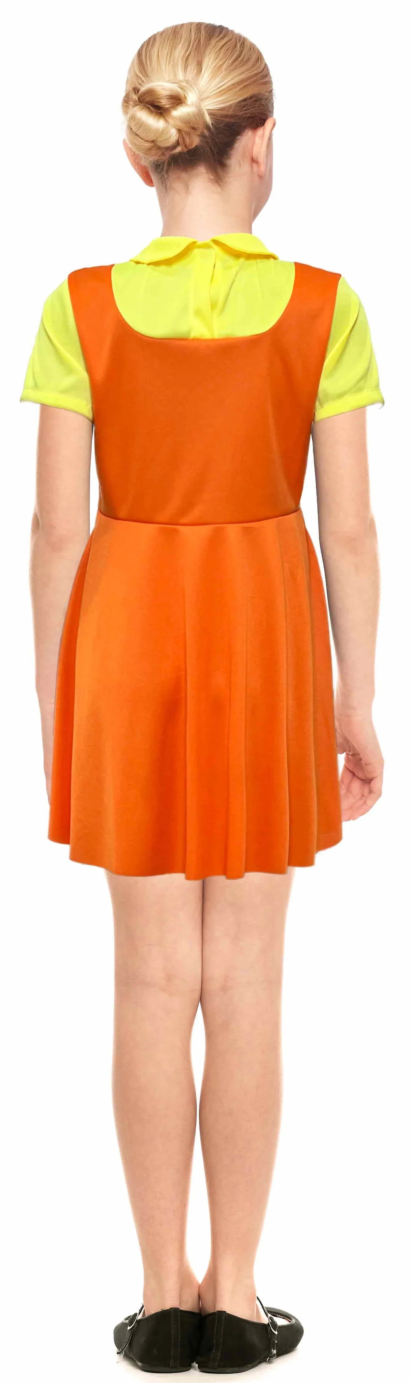 Disfraz de Muñeca del Juego del Calamar para Niña El Juego del Calamar Partilandia