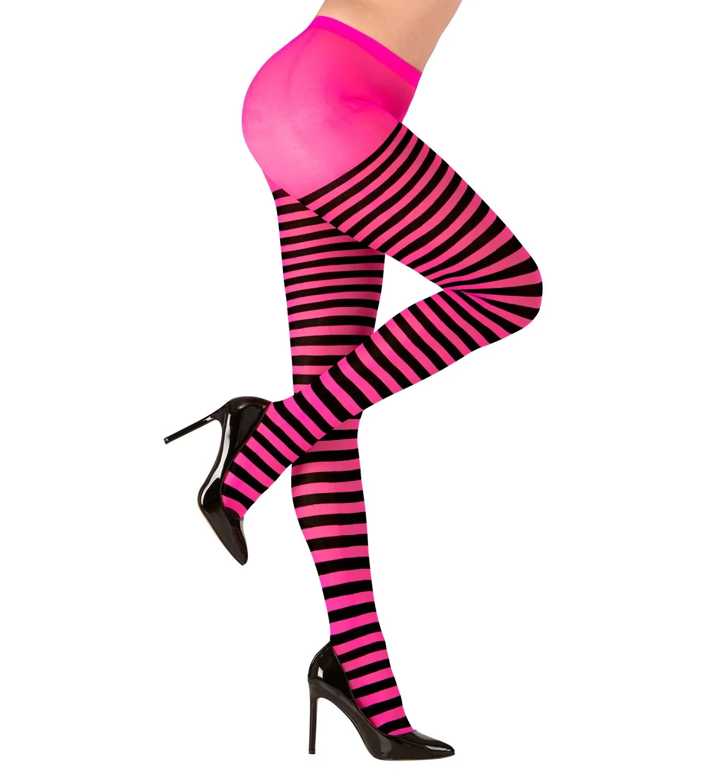 Pantys de rayas rosas y negras Medias y Pantys Widmann