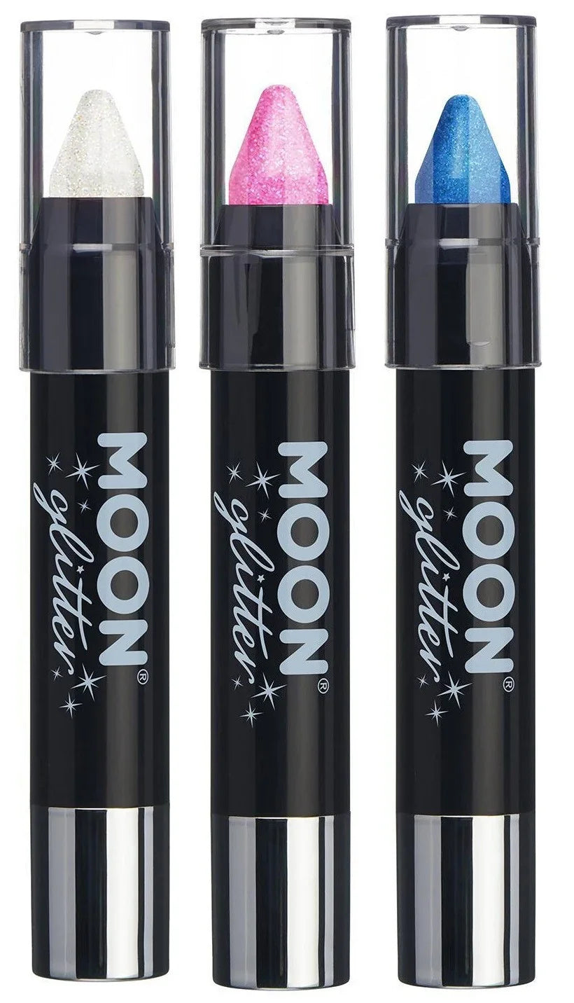 Lápices con Purpurina Iridiscente en Colores Lápices Smiffys