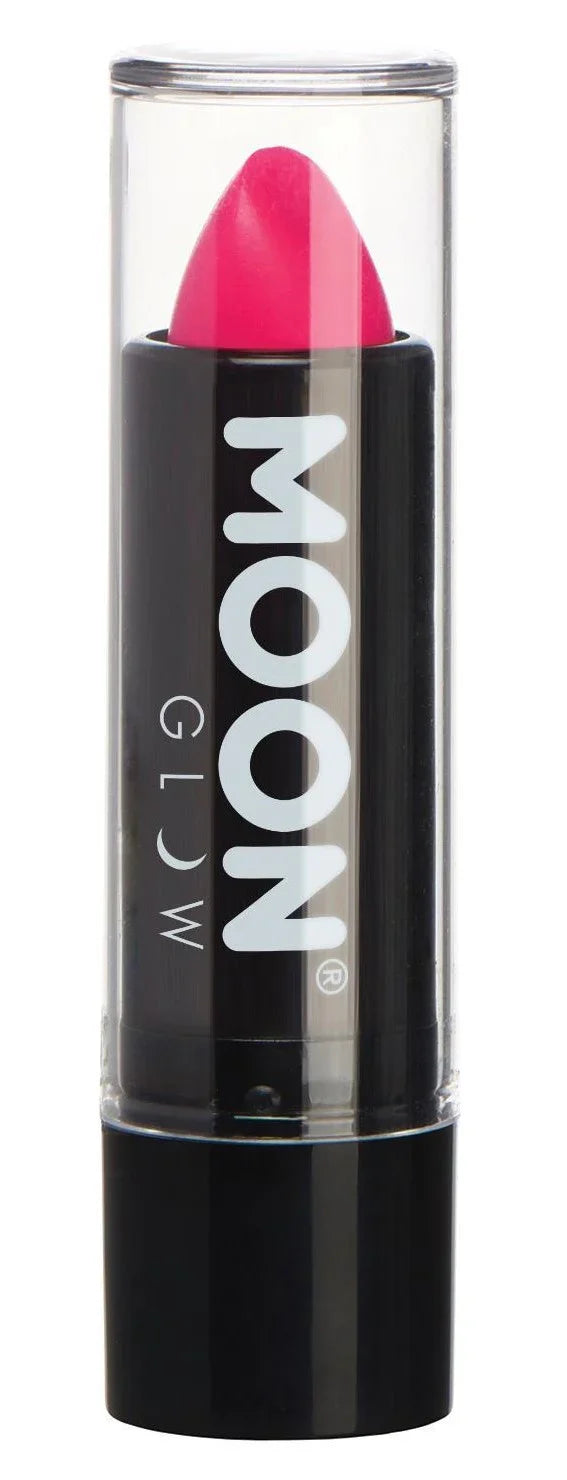 Pintalabios Neón UV en Colores Pintalabios Smiffys Rosa