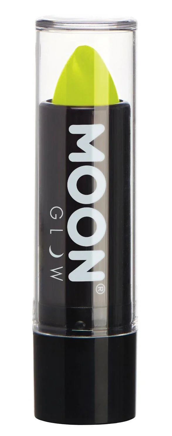 Pintalabios Neón UV en Colores Pintalabios Smiffys Amarillo