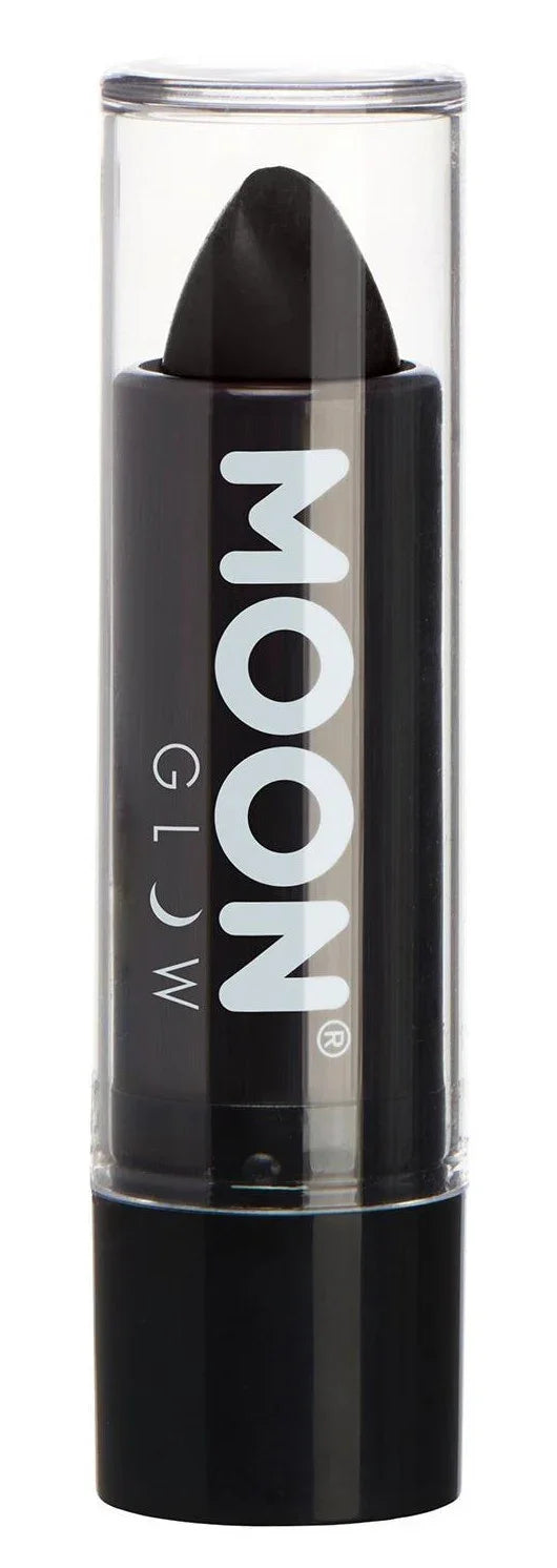 Pintalabios Neón UV en Colores Pintalabios Smiffys Negro