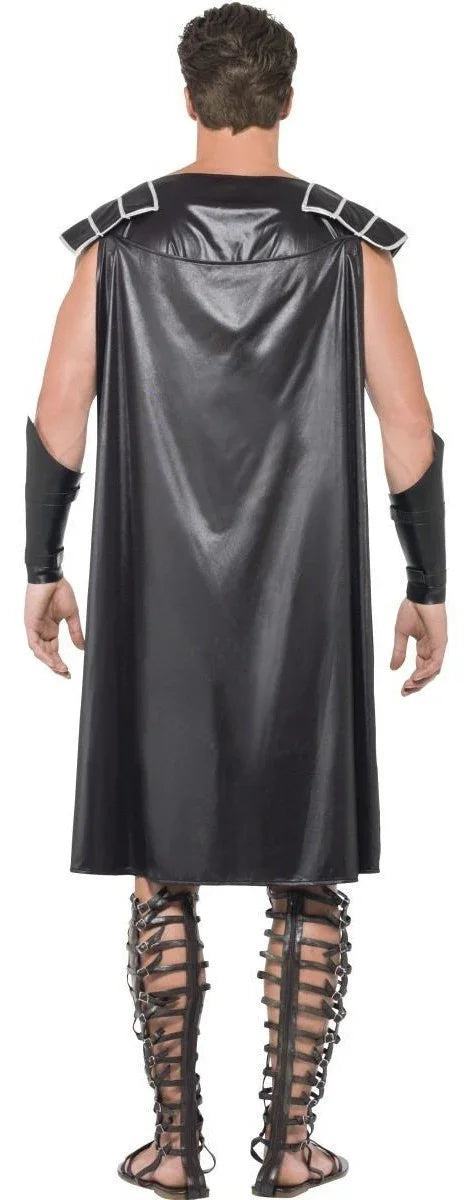 Disfraz de Gladiador Negro para Hombre Gladiador Smiffys