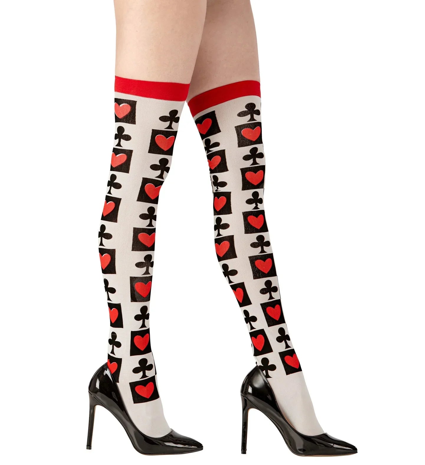 Medias Poker - Corazones COMPLEMENTOS Widmann