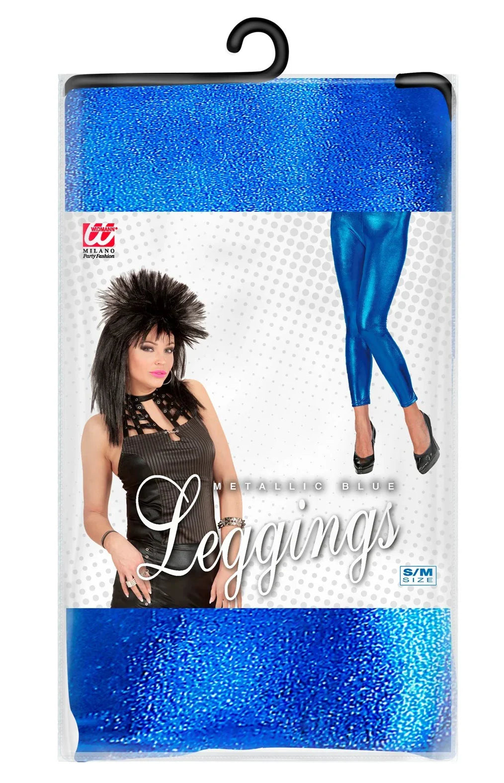 Leggings Azul Metalizado para Adulta Leggings Widmann