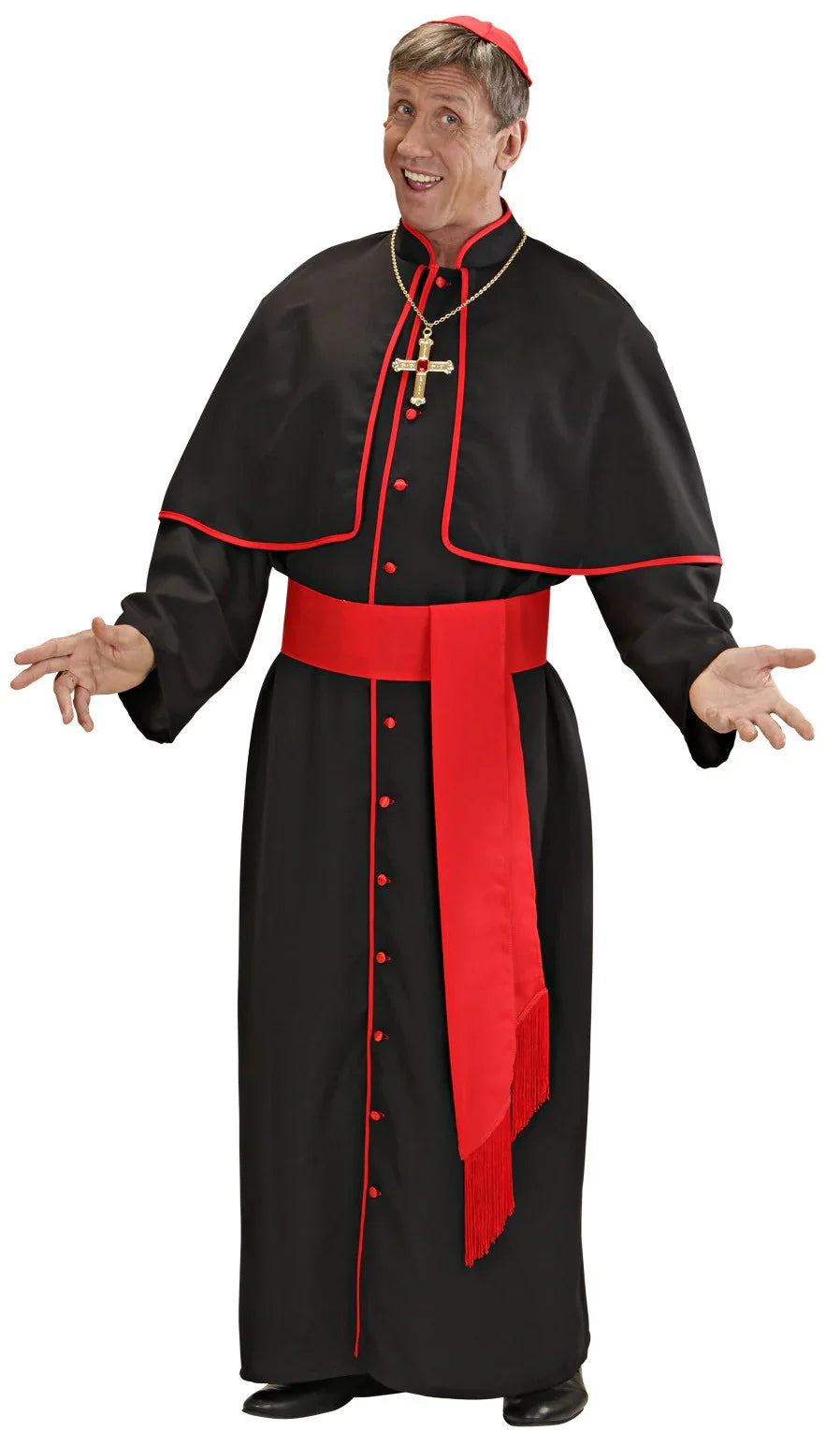 Disfraz de Cardenal Católico para Hombre Curas y Obispos Widmann