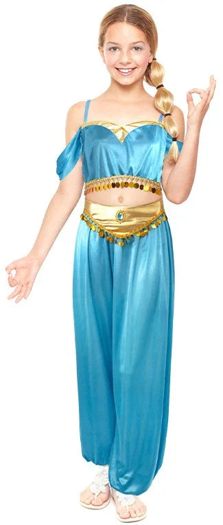 Disfraz de Jasmine Princesa de Aladdín Infantil Jasmine Partilandia