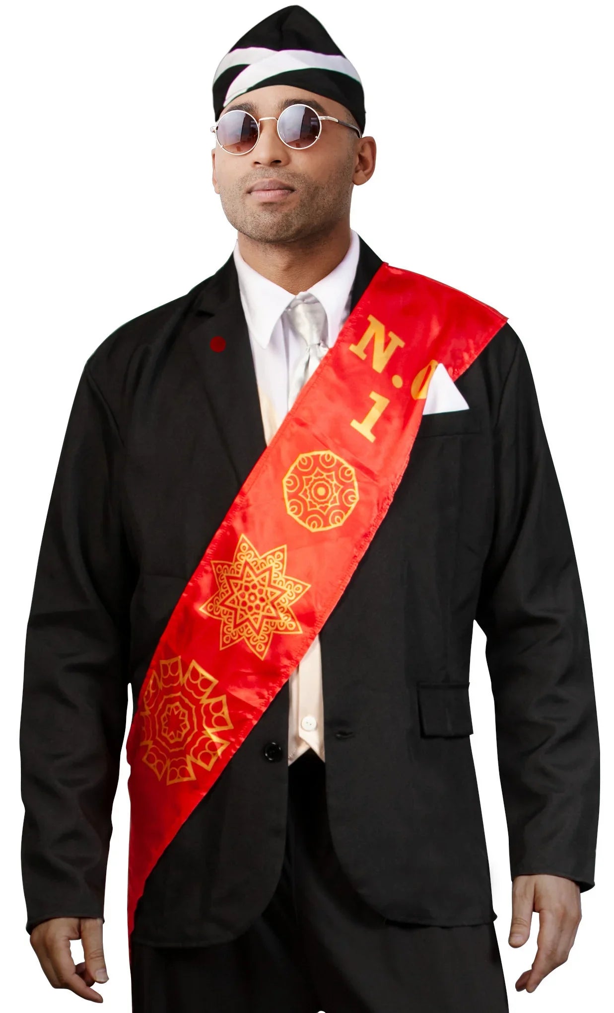 Set Accesorios de Negro del Ataúd para Adulto Disfraces Originales Disfraces Simón