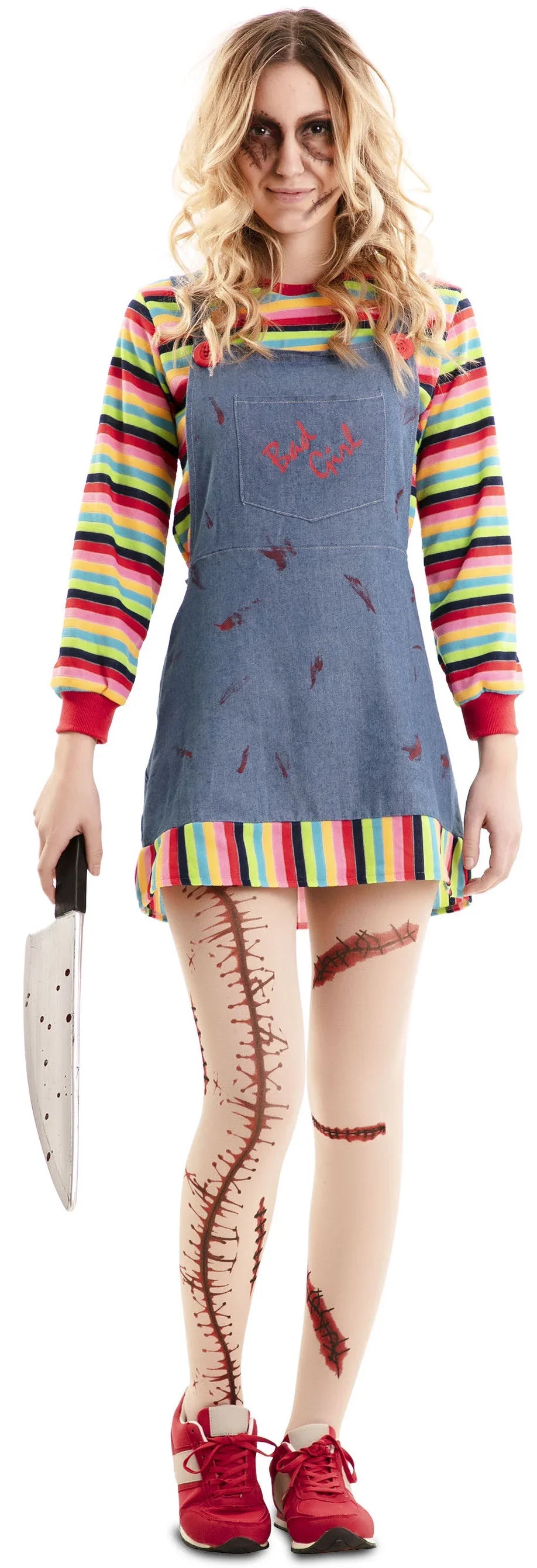 Disfraz de Chucky Poseído para Mujer Chucky - El Muñeco Diabólico EuroCarnavales