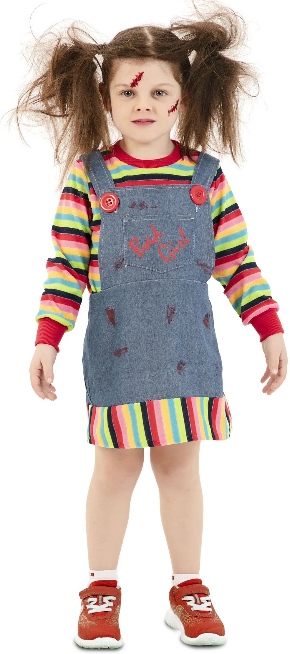 Disfraz de Chucky Poseído para Niña Chucky - El Muñeco Diabólico EuroCarnavales