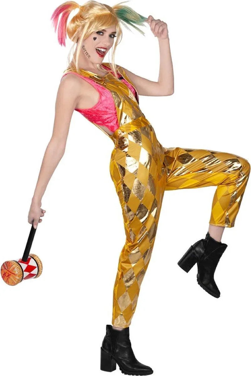 Peto de Harley Quinn Birds of Prey para Mujer Harley Quinn Rubies