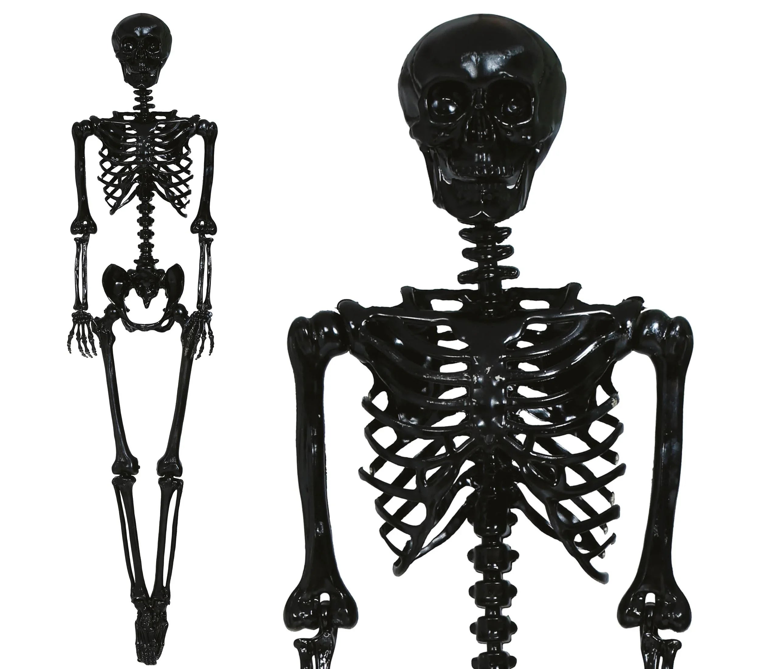 Esqueleto Negro para Decoración de 160cm Esqueletos Guirca