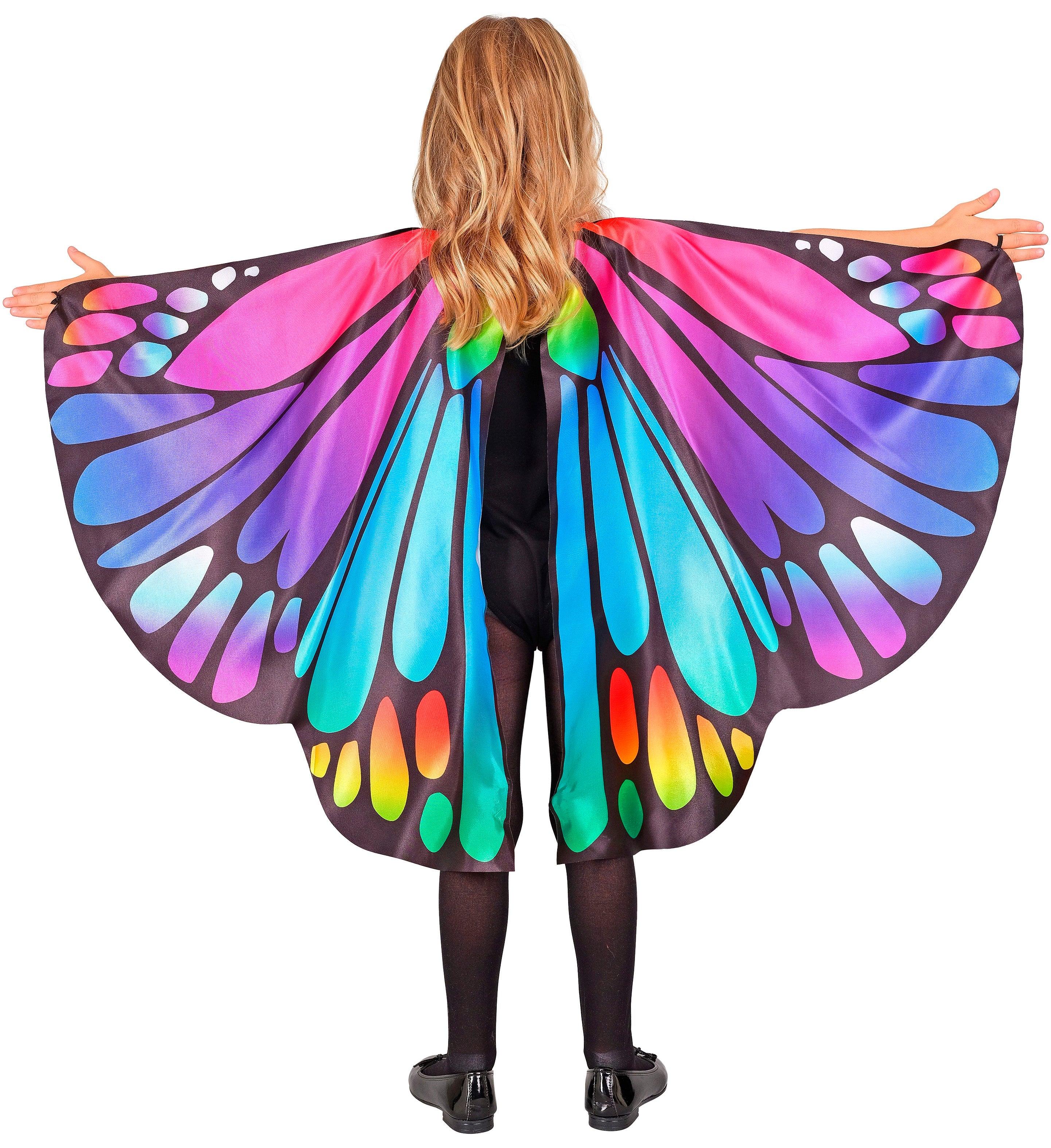 Alas de Mariposa Multicolor Infantiles con Antifaz Mariposa Widmann