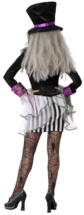 Disfraz de Sombrerera Zombie para Mujer Sombrerero Loco Atosa