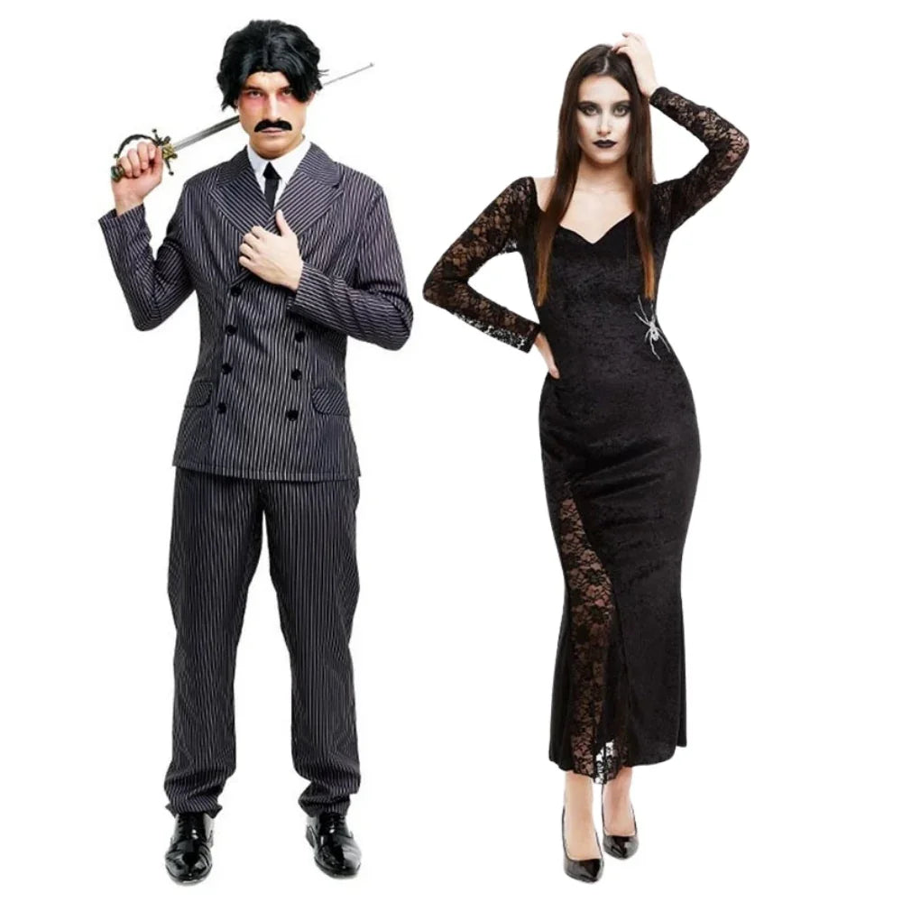 Disfraces en Pareja de La Familia Addams Elegante Familia Addams Disfraces Simon