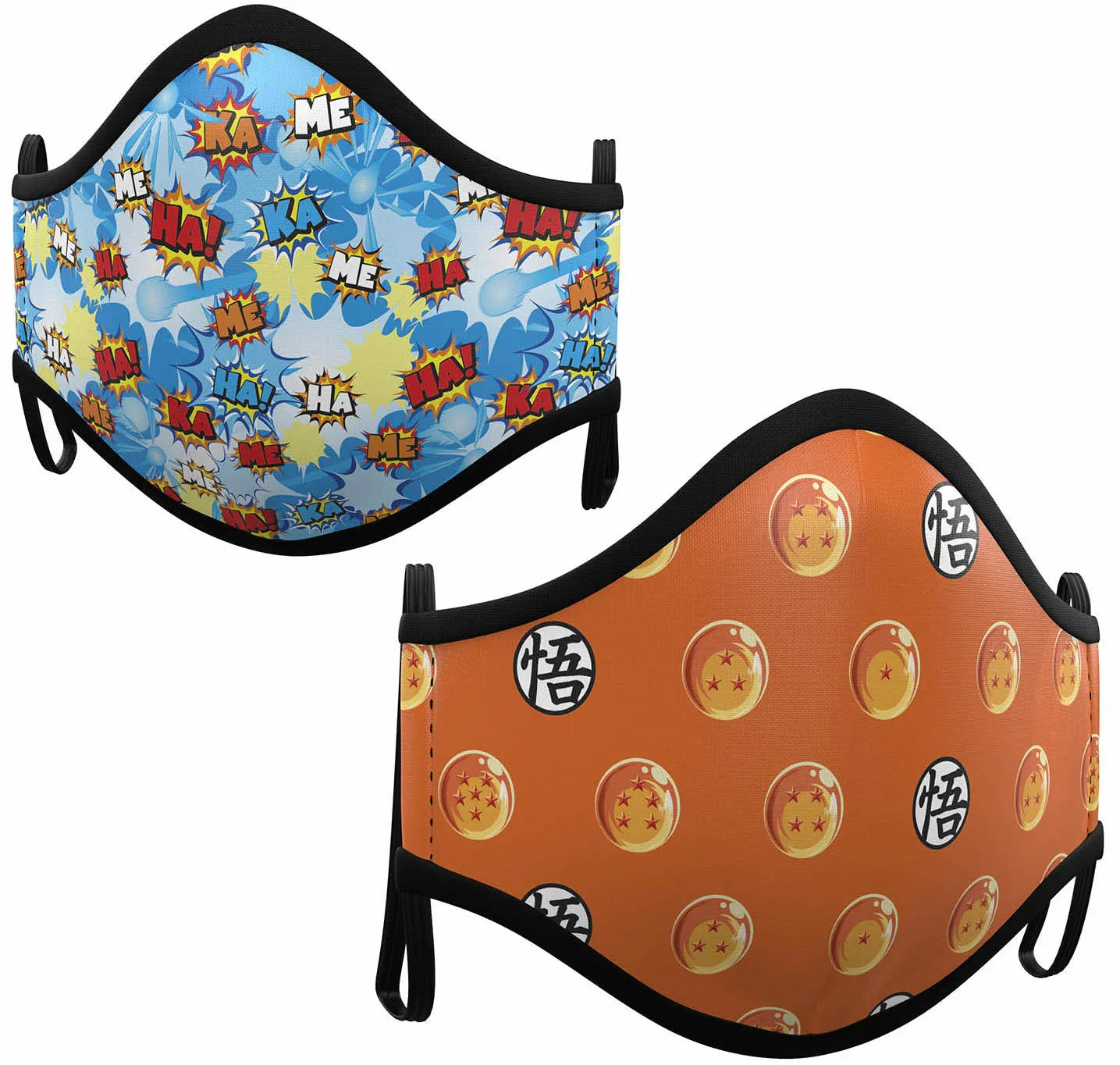 Mascarilla de Dragon Ball Estampada para Adulto Dragon Ball Viving