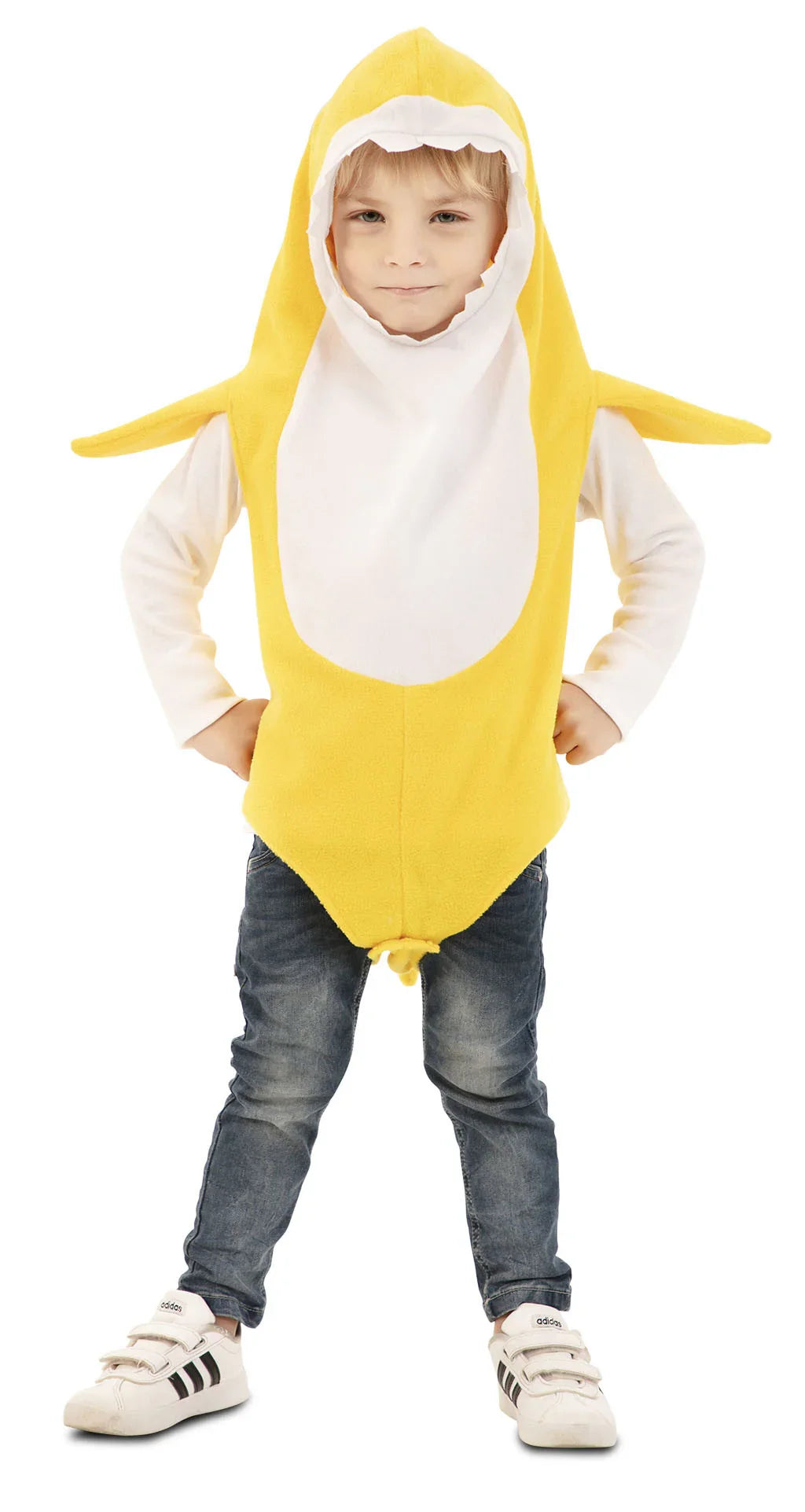 Disfraz de Baby Shark Amarillo Infantil Tiburón EuroCarnavales