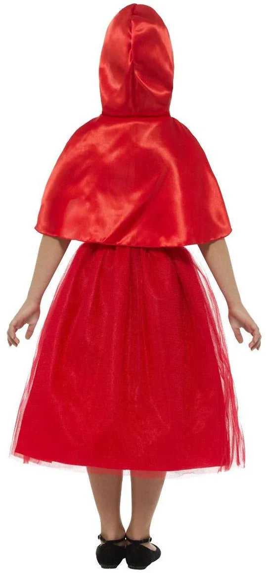 Disfraz de Caperucita con Falda de Tul Infantil Caperucita Roja Smiffys
