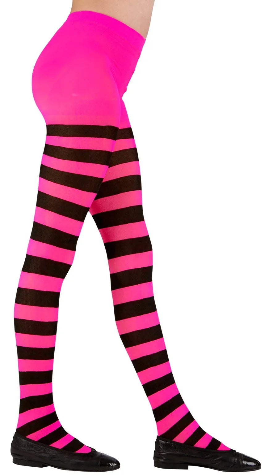 Pantys Infantiles Rayas Rosas Medias y Pantys Widmann