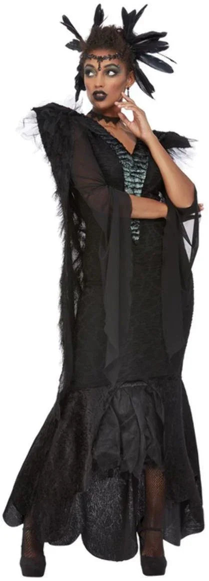 Disfraz de Reina Cuervo para Mujer Halloween - Terror Smiffys