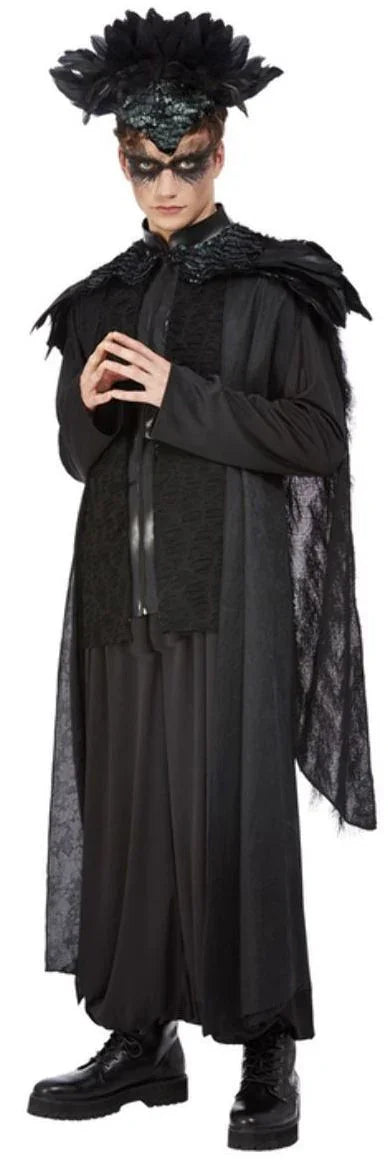 Disfraz de Rey Cuervo para Hombre Halloween - Terror Smiffys