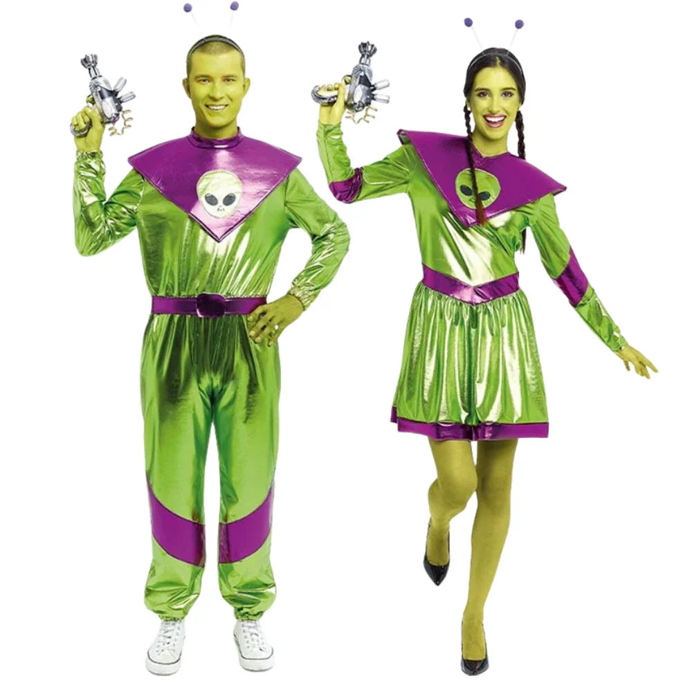 Disfraces en Pareja de Extraterrestre Galáctico Extraterrestres Disfraces Simon