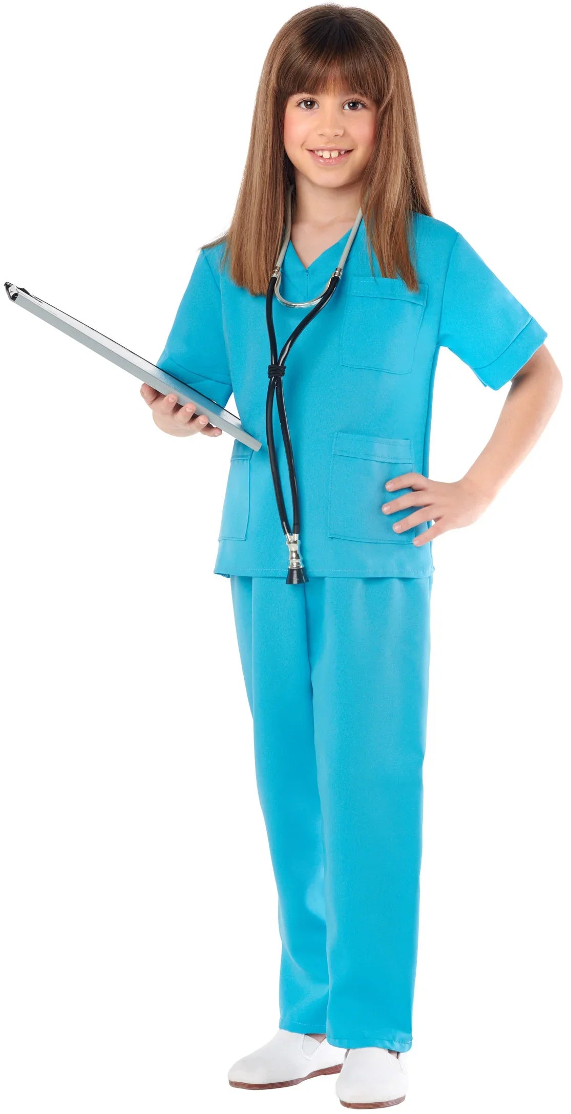 Disfraz de Doctor Unisex Infantil Médicos y Enfermeras Infantiles Kimokawaii